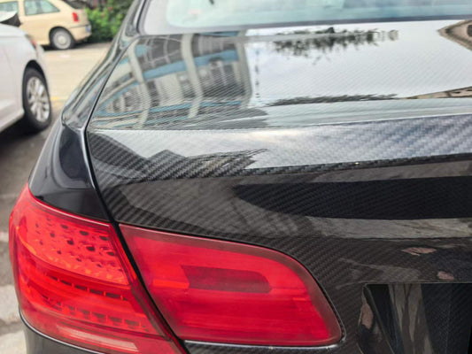 BMW 4 Series 428i/430i/435i/440i F32 & M4/M4C F82 2014 2015 2016 2017 2018 2019 2020 with Aftermarket Parts - CSL Rear Trunk Dry Pre-preg Carbon Fiber from Aero Republic