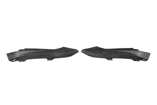 BMW 4 Series 440i 435i 428i (with M-Package Bumper) F32 F33 2013 2014 2015 2016 2017 2018 2019 2020 with Aftermarket Parts - MP Style Front Splitter Carbon Fiber from Aero Republic