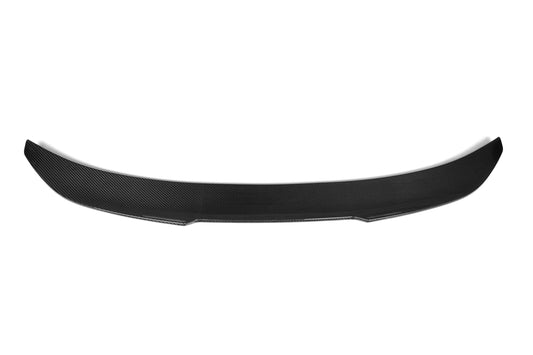 BMW 4 Series 440i 435i 430i 428i F32 Coupe 2014 2015 2016 2017 2018 2019 2020 & M4 F82 Coupe 2014 2015 2016 2017 2018 2019 2020 with Aftermarket Parts - PSM Style Rear Lip Spoiler Pre-preg Carbon Fiber from Aero Republic