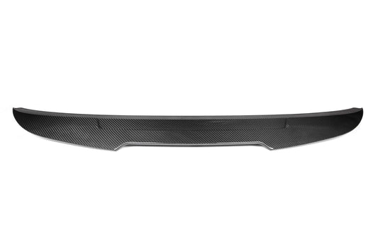 BMW 4 Series 440i 435i 430i 428i F32 Coupe 2014 2015 2016 2017 2018 2019 2020 & M4 F82 Coupe 2014 2015 2016 2017 2018 2019 2020 with Aftermarket Parts - PSM Style Rear Lip Spoiler Pre-preg Carbon Fiber from Aero Republic