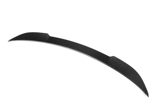 BMW 4 Series Gran Coupe 440i 435i 430i 428i F36 2014 2015 2016 2017 2018 2019 2020 with Aftermarket Parts - CS Style Rear Lip Spoiler Pre-preg Carbon Fiber from Aero Republic