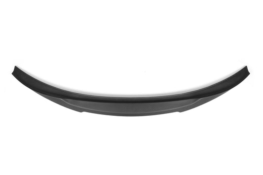 BMW 4 Series Gran Coupe 440i 435i 430i 428i F36 2014 2015 2016 2017 2018 2019 2020 with Aftermarket Parts - M4 Style Rear Lip Spoiler Pre-preg Carbon Fiber from Aero Republic