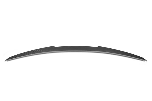 BMW 4 Series Gran Coupe 440i 435i 430i 428i F36 2014 2015 2016 2017 2018 2019 2020 with Aftermarket Parts - M4 Style Rear Lip Spoiler Pre-preg Carbon Fiber from Aero Republic