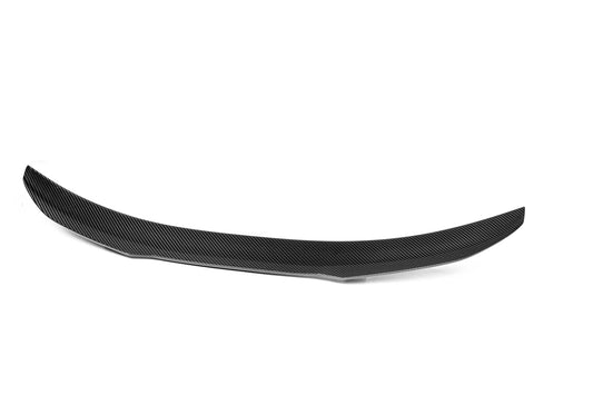 BMW 4 Series Gran Coupe 440i 435i 430i 428i F36 2014 2015 2016 2017 2018 2019 2020 with Aftermarket Parts - PSM Style Rear Lip Spoiler Pre-preg Carbon Fiber from Aero Republic