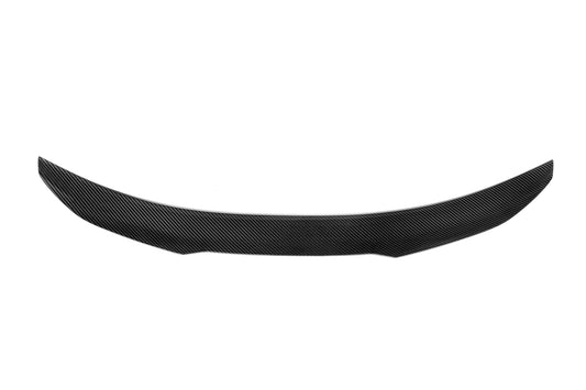 BMW 4 Series Gran Coupe 440i 435i 430i 428i F36 2014 2015 2016 2017 2018 2019 2020 with Aftermarket Parts - PSM Style Rear Lip Spoiler Pre-preg Carbon Fiber from Aero Republic