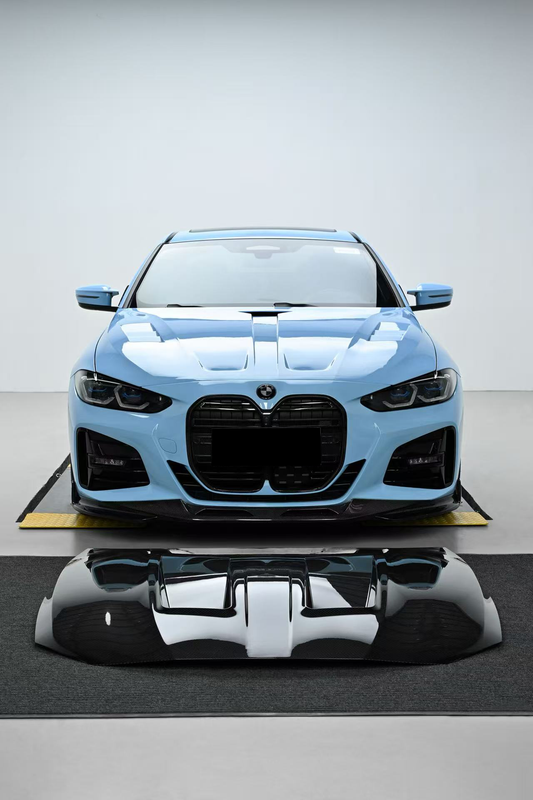 BMW 4 Series M440 430 G22 G23 2020-ON & 4 Series M440 430 G26 2020-ON with Aftermarket Parts - N Style Hood Dry Pre-preg Carbon Fiber from Aero Republic