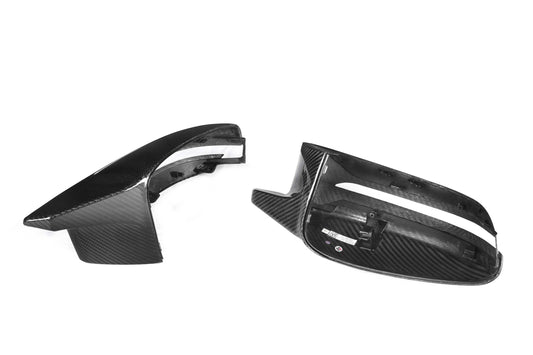 BMW 4 Series M440 430 G22 G23 2020 2021 & 4 Series 430 G22 G23 G26 2022-ON & I4 e Drive 40 G26 2022-ON LHD (Left Hand Drive Only) & RHD (Right Hand Drive Only) with Aftermarket Parts - G8X M Style / LHD & RHD Replacement Mirror Caps Pre-preg Carbon Fiber from Aero Republic