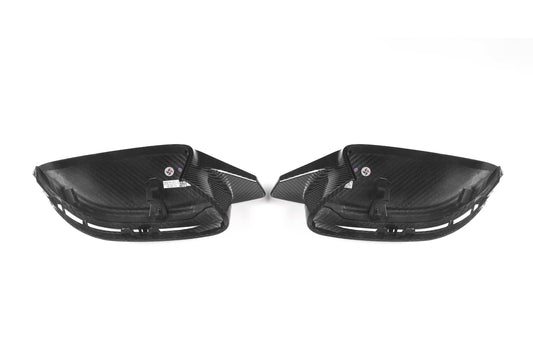 BMW 4 Series M440 430 G22 G23 2020 2021 & 4 Series 430 G22 G23 G26 2022-ON & I4 e Drive 40 G26 2022-ON LHD (Left Hand Drive Only) & RHD (Right Hand Drive Only) with Aftermarket Parts - G8X M Style / LHD & RHD Replacement Mirror Caps Pre-preg Carbon Fiber from Aero Republic