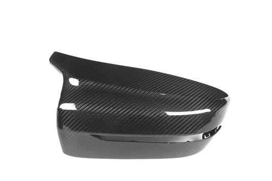 BMW 4 Series M440 430 G22 G23 2020 2021 (Left Hand Drive Only) & 430 G22 G23 G26 2022-ON (Left Hand Drive Only) & I4 eDrive 40 G26 2022-ON (Left Hand Drive Only) with Aftermarket Parts - OE Style & F9X Style / LHD Replacement Mirror Caps Carbon Fiber from Aero Republic