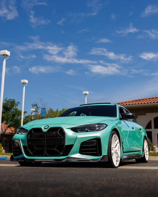 BMW 4 Series Gran Coupe M440 430 G26 2020 2021 2022 2023 2024 with Aftermarket Parts - CSL / Without ACC & CSL / With ACC Front Kidney Grill Pre-preg Carbon Fiber from Aero Republic