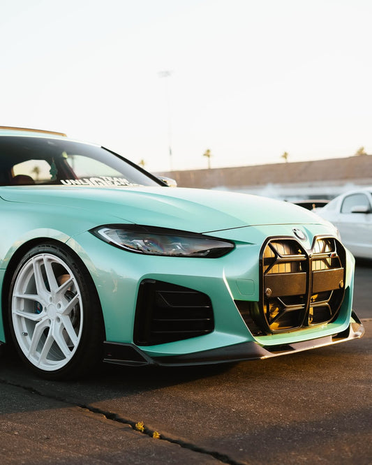 BMW 4 Series Gran Coupe M440 430 G26 2020 2021 2022 2023 2024 with Aftermarket Parts - CSL / Without ACC & CSL / With ACC Front Kidney Grill Pre-preg Carbon Fiber from Aero Republic