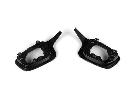 BMW 4 Series M440 G22 G23 G26 2022-ON LHD (Left Hand Drive Only) & I4 e Drive 40 G26 2022-ON LHD (Left Hand Drive Only) with Aftermarket Parts - G8X Style / LHD Replacement Mirror Caps Carbon Fiber from Aero Republic