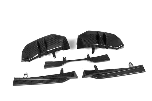 BMW 5 Series 540i xDrive / 530i xDrive / 530i / 550e xDrive G60 2024-ON with Aftermarket Parts - MP Style Rear Diffuser Pre-preg Carbon Fiber from Aero Republic