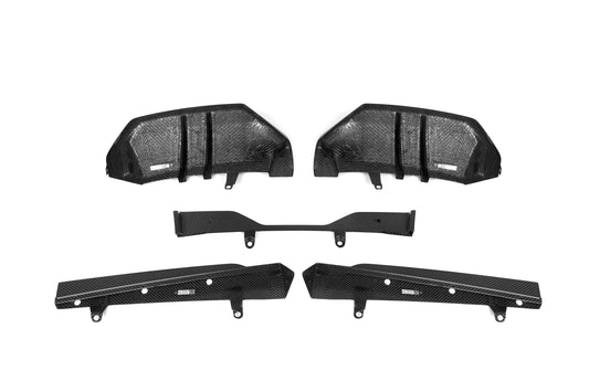 BMW 5 Series 540i xDrive / 530i xDrive / 530i / 550e xDrive G60 2024-ON with Aftermarket Parts - MP Style Rear Diffuser Pre-preg Carbon Fiber from Aero Republic