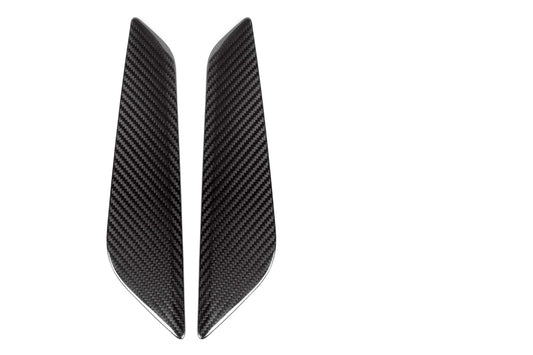 BMW 5 Series M550i 540i G30 (Fits both Pre-LCI & LCI) 2017 2018 2019 2020 2021 2022 2023 with Aftermarket Parts - OE Style Front Fender Vent Trim Carbon Fiber from Aero Republic