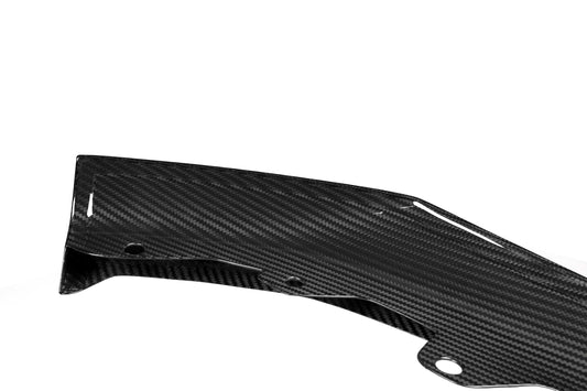 BMW 5 Series M550i 540i LCI G30 2021 2022 2023 with Aftermarket Parts - MP Style Front Lip Carbon Fiber from Aero Republic