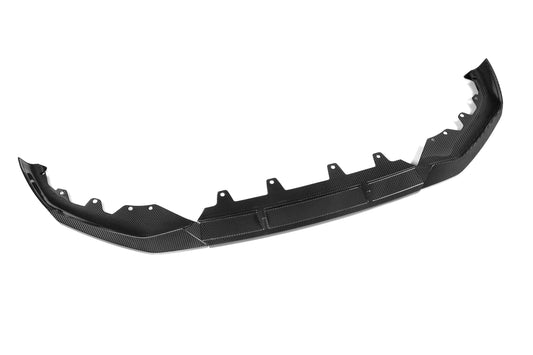 BMW 5 Series M550i 540i LCI G30 2021 2022 2023 with Aftermarket Parts - MP Style Front Lip Carbon Fiber from Aero Republic
