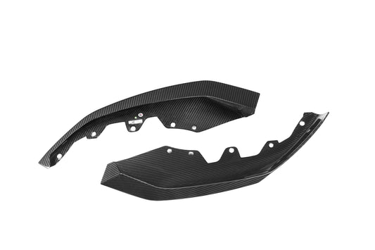BMW 5 Series M550i 540i LCI G30 2021 2022 2023 with Aftermarket Parts - MP Style Front Lip Carbon Fiber from Aero Republic