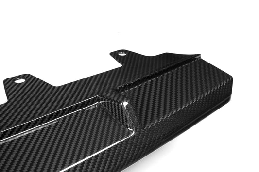 BMW 5 Series M550i 540i LCI G30 2021 2022 2023 with Aftermarket Parts - MP Style Front Lip Carbon Fiber from Aero Republic