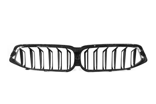 BMW 6 Series Gran Turismo GT 640i 630i 640d 630d xDrive 620d LCI G32 2021 2022 2023 with Aftermarket Parts - Dual Slat Front Kidney Grill Pre-preg Carbon Fiber from Aero Republic