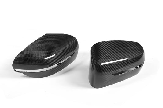 BMW 6 Series Gran Turismo GT 640i 630i 640d 630d 620d Pre-LCI G32 2017-2023 LHD (Both Fits Pre-LCI & LCI) (Left Hand Drive Only) with Aftermarket Parts - OE Style Replacement Mirror Caps Carbon Fiber from Aero Republic