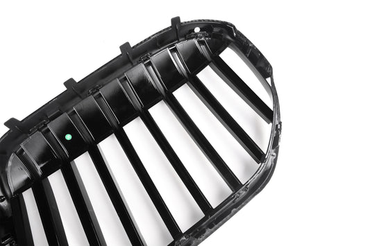 BMW 7 Series M760i xDrive 750i 745e 740i 740d 730d G11 LCI 2020 2021 2022 with Aftermarket Parts - Single Slat Front Kidney Grill Pre-preg Carbon Fiber from Aero Republic