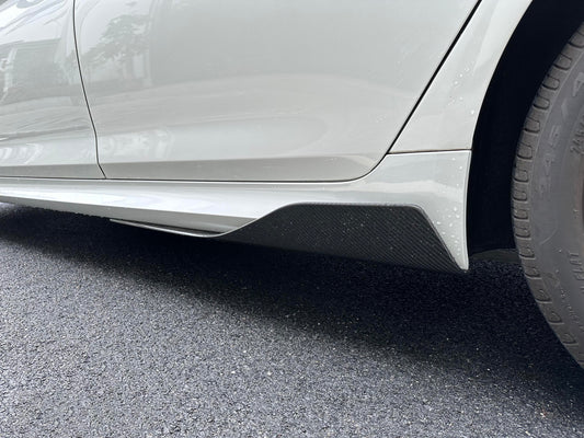 BMW 8 Series 840i M850 G14 G15 G16 2018-ON with Aftermarket Parts - G Style Side Skirt Winglets Pre-preg Carbon Fiber from Aero Republic