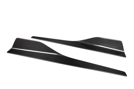 BMW 8 Series 840i M850 G14 G15 G16 2018-ON with Aftermarket Parts - G Style Side Skirt Winglets Pre-preg Carbon Fiber from Aero Republic