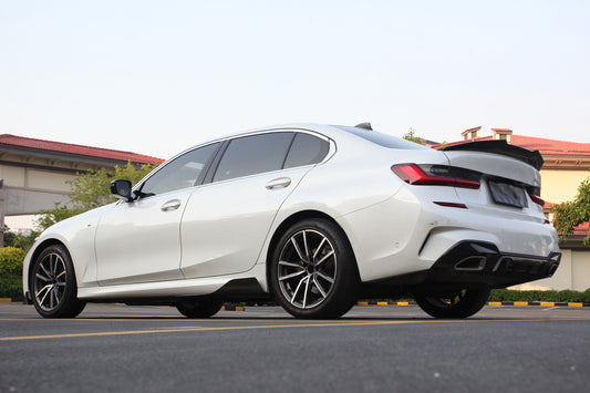 BMW 8 Series 840i M850 G14 G15 G16 2018-ON with Aftermarket Parts - G Style Side Skirt Winglets Pre-preg Carbon Fiber from Aero Republic