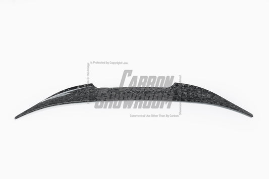 BMW 8 Series M850 840 G14 2018 2019 2020 2021 2022 2023 2024 & M8 F91 2019 2020 2021 2022 2023 2024 with Aftermarket Parts - AC Style Rear Lip Spoiler Pre-preg Carbon Fiber from Aero Republic