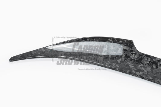 BMW 8 Series M850 840 G14 2018 2019 2020 2021 2022 2023 2024 & M8 F91 2019 2020 2021 2022 2023 2024 with Aftermarket Parts - AC Style Rear Lip Spoiler Pre-preg Carbon Fiber from Aero Republic