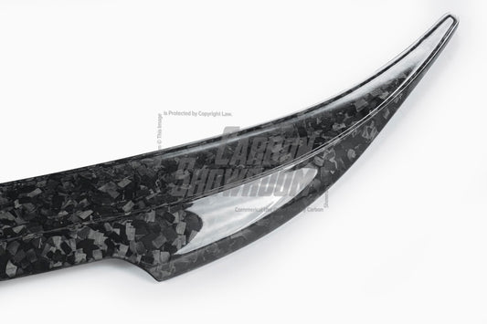 BMW 8 Series M850 840 G14 2018 2019 2020 2021 2022 2023 2024 & M8 F91 2019 2020 2021 2022 2023 2024 with Aftermarket Parts - AC Style Rear Lip Spoiler Pre-preg Carbon Fiber from Aero Republic