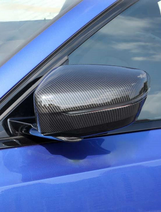 BMW 8 Series M850i 840i G14 G15 G16 2019 2020 2021 & 8 Series 840i G14 G15 G16 2022-ON LHD (Left Hand Drive Only) with Aftermarket Parts - OE Style Replacement Mirror Caps Carbon Fiber from Aero Republic