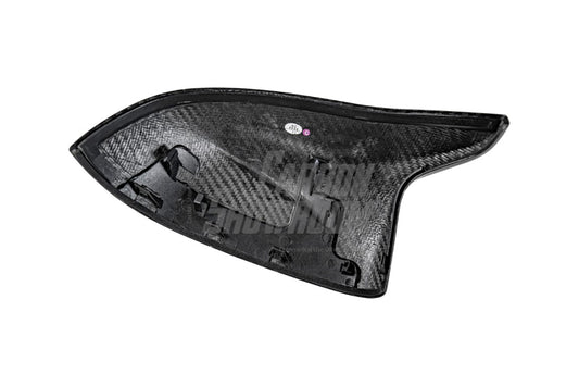 BMW X3M X3MC F97 & X4M X4MC F98 2019 2020 2021 (Fits Both Pre-LCI & LCI) 2020 2021 2022 2023 2024 with Aftermarket Parts - OE Style Replacement Mirror Caps Pre-preg Carbon Fiber from Aero Republic