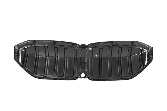 BMW IX3 BEV G08 LCI 2022-ON with Aftermarket Parts - Dual Slat Front Kidney Grill Carbon Fiber from Aero Republic