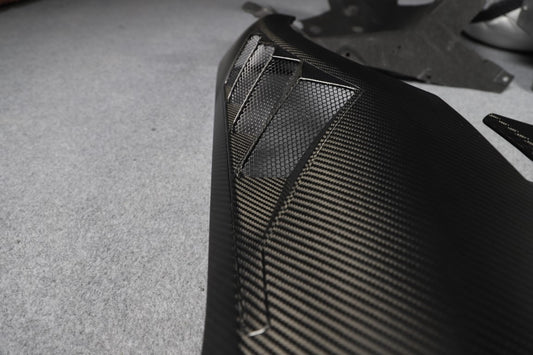 BMW M2C M2 G87 2023-ON with Aftermarket Parts - N style Front Fenders & Liners Dry Pre-preg Carbon Fiber from Aero Republic
