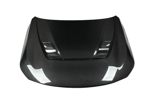 BMW M2C M2 G87 2023-ON & 2 Series M240i 230i G42 2022-ON with Aftermarket Parts - Vor Style Hood Dry Pre-preg Carbon Fiber from Aero Republic