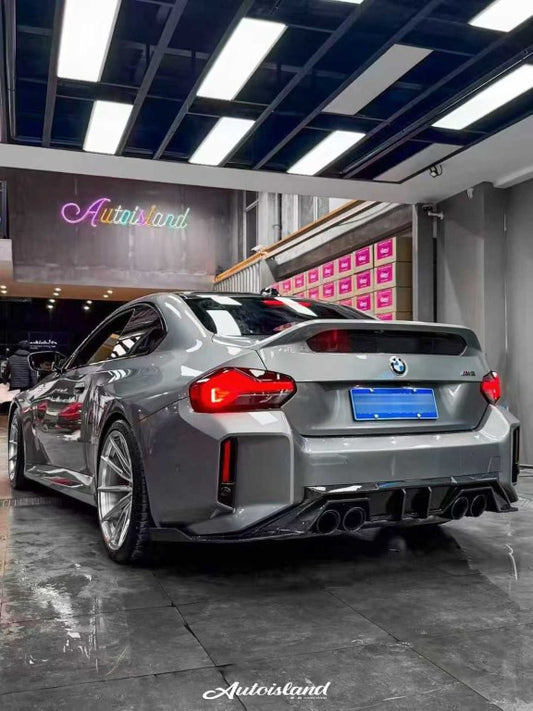 BMW M2C M2 G87 2023-ON & 2 Series M240i 230i G42 2022-ON with Aftermarket Parts - Vor Style Trunk Dry Pre-preg Carbon Fiber from Aero Republic