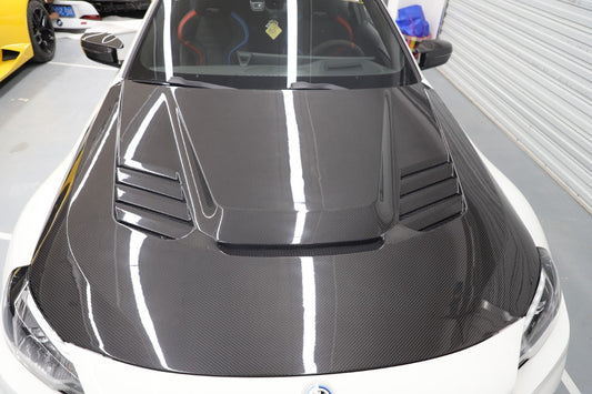 BMW M2C M2 G87 2023-ON & 2 Series M240i 230i G42 2022-ON with Aftermarket Parts - Vor Style Hood Dry Pre-preg Carbon Fiber from Aero Republic