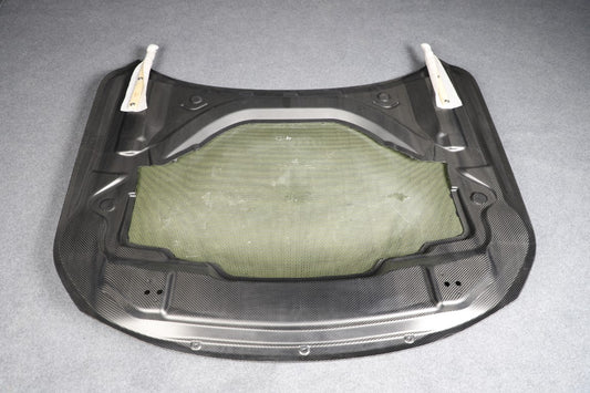 BMW M2C M2 G87 2023-ON & 2 Series M240i 230i G42 2022-ON with Aftermarket Parts - OE Style Hood Dry Pre-preg Carbon Fiber from Aero Republic