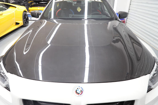 BMW M2C M2 G87 2023-ON & 2 Series M240i 230i G42 2022-ON with Aftermarket Parts - OE Style Hood Dry Pre-preg Carbon Fiber from Aero Republic