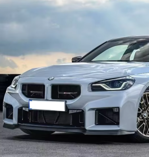 BMW M2CS M2 G87 2023-ON with Aftermarket Parts - 1:1 CS Style Front Lip Carbon Fiber from Aero Republic