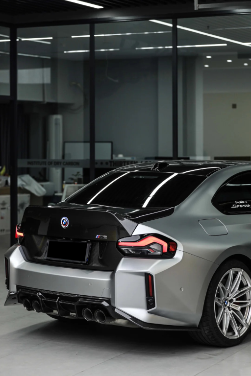 BMW M2C M2 G87 2023-ON & 2 Series M240i 230i G42 2022-ON with Aftermarket Parts - CSL Style Trunk Dry Pre-preg Carbon Fiber from Aero Republic