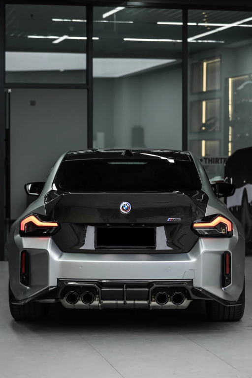 BMW M2C M2 G87 2023-ON & 2 Series M240i 230i G42 2022-ON with Aftermarket Parts - CSL Style Trunk Dry Pre-preg Carbon Fiber from Aero Republic