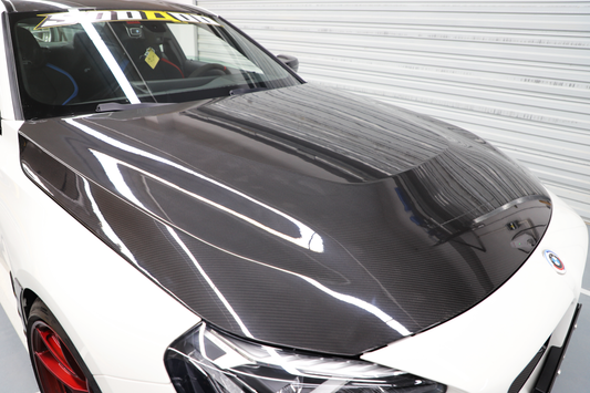 BMW M2CS M2 G87 2023-ON & 2 Series M240i 230i G42 2022-ON with Aftermarket Parts - OE Style Hood Dry Pre-preg Carbon Fiber from Aero Republic
