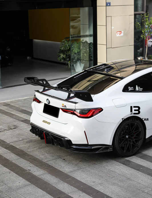 BMW M2 / M2C G87 2023-ON & 2 Series M240 230 G42 2022-ON with Aftermarket Parts - ADR Style Rear Wing Dry Pre-preg Carbon Fiber from Aero Republic