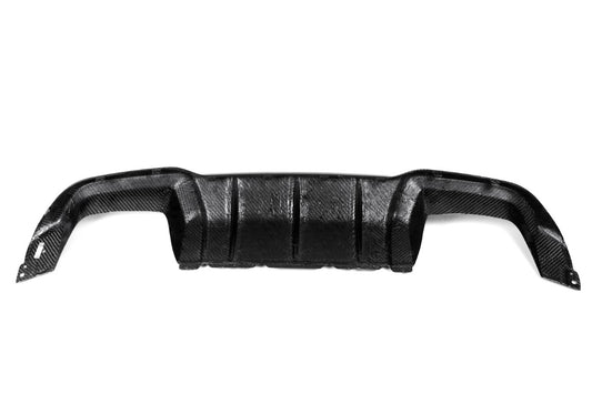BMW M2 M2C F87 2016 2017 2018 2019 2020 2021 with Aftermarket Parts - MP Style Rear Diffuser Pre-preg Carbon Fiber from Aero Republic