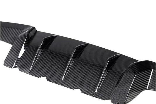 BMW M2 M2C F87 2016 2017 2018 2019 2020 2021 with Aftermarket Parts - MP Style Rear Diffuser Pre-preg Carbon Fiber from Aero Republic