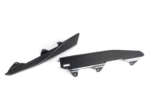 BMW M2 M2C F87 2016 2017 2018 2019 2020 2021 with Aftermarket Parts - MP Style Side Skirt Winglets Pre-preg Carbon Fiber from Aero Republic