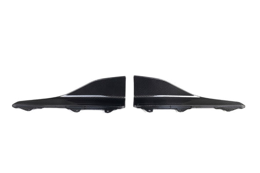 BMW M2 M2C F87 2016 2017 2018 2019 2020 2021 with Aftermarket Parts - MP Style Side Skirt Winglets Pre-preg Carbon Fiber from Aero Republic